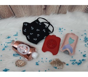 Stickserie ITH - Handgel Tasche Vol. 2 mit 22 Motiven in 5 Varianten plus blanko